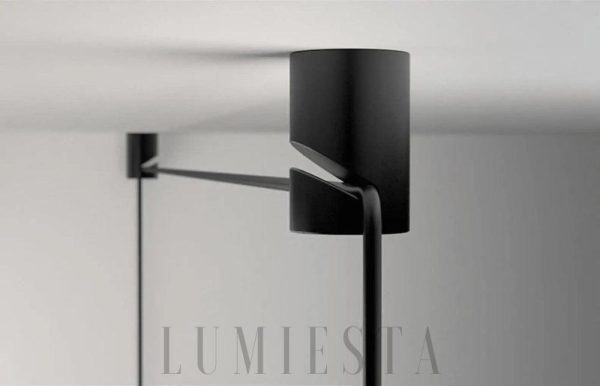 Nowoczesna lampa wisząca złota minimalistyczna styl loftowy