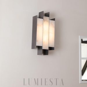 wm_4283640780765139718.jpg Kamila - Lampa Ścienna Alabaster Prostokątna Biała i Czarna