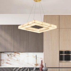 Chander - lampa wisząca w stylu nowoczesnym kwadratowa