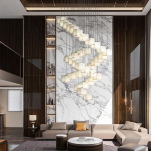 wm_4466356901150813048.jpg Unike - lampa wisząca w stylu nowoczesnym z alabastru