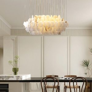 Milke - lampa wisząca w organicznym kształcie