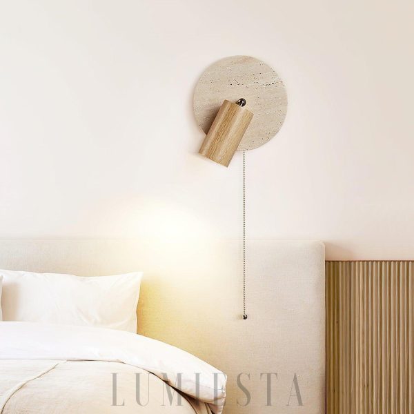 wm_4774573789470674732.jpg Miadi - Okrągła lampa ścienna z trawertynu, minimalistyczna