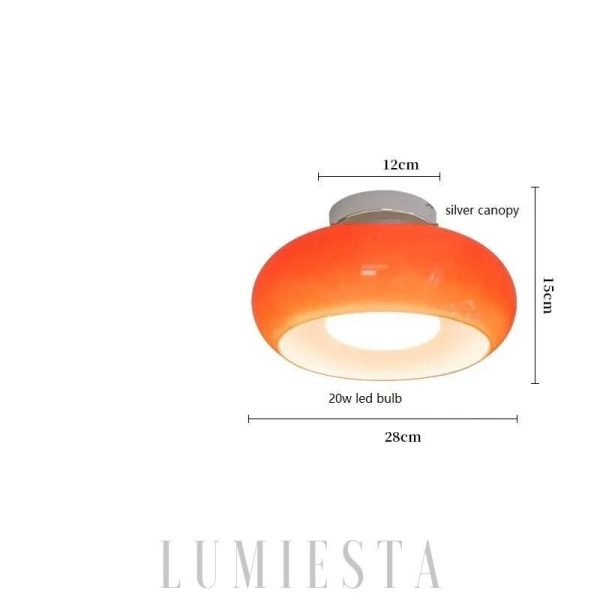 Lampa wisząca w stylu nowoczesnym z mlecznym kloszem 28cm
