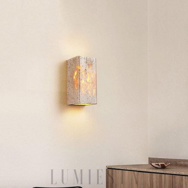 wm_4881302097850247348.jpg Agadir - Lampa ścienna z trawertynu – kwadrat/prostokąt