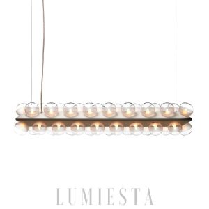 Lampa wisząca Prop Double w stylu nowoczesnym biała