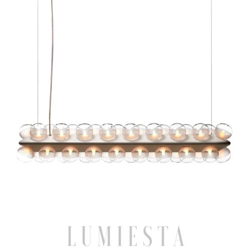 Lampa wisząca Prop Double w stylu nowoczesnym biała