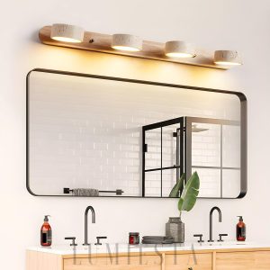 Duo - Lampa ścienna z trawertynu, styl naturalny 32/51/70 cm