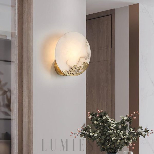 wm_5209621793671320087.jpg Ando - Nowoczesna lampa ścienna Alabaster — mosiądz i biel