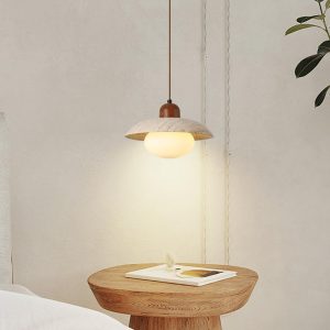 wm_5257806260378410469.jpg Noah - Lampa wisząca z trawertynu i szkła, Ø25cm, do kuchni, skandynawska