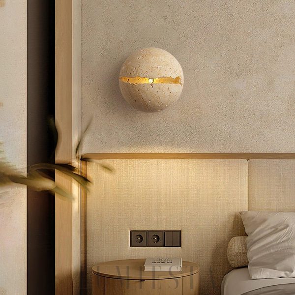 wm_5695448822368018258.jpg Okrągła lampa ścienna trawertynowa 20cm ciepłe światło