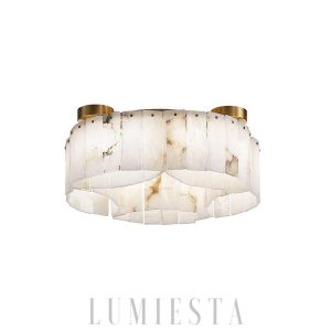 wm_5813921061525388949.jpg Zenith - Nowoczesna lampa sufitowa alabastrowa, złota 55 cm