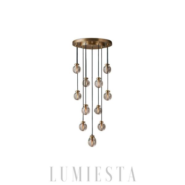 wm_609730080278290733.jpg Lampa wisząca Fantasy Pearl Ball w stylu vintage 56cm