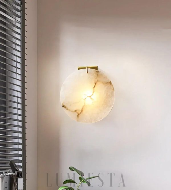 wm_6363313510321281256.jpg Krakatau - Luksusowa okrągła lampa ścienna alabastrowa