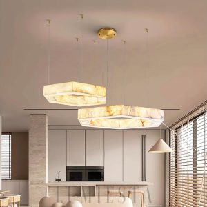 wm_6491928604830993170.jpg Alabastero - lampa wisząca w kształcie heksagonu