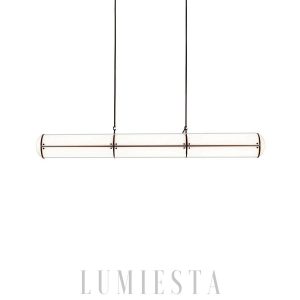 Lampa wisząca Endless w stylu nowoczesnym złota i czarna