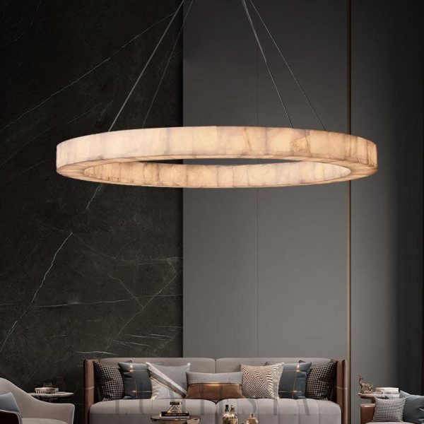 Rivage - Okrągła lampa wisząca minimalistyczna 40/50/60 cm