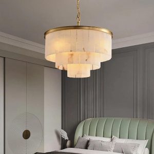 wm_6856750865463806775.jpg Upolu - Złoty żyrandol warstwowy z naturalnego alabastru - Ø45,60,80,100cm