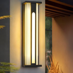 Lampa ścienna ogrodowa Bellamy Flair, ciepłe światło