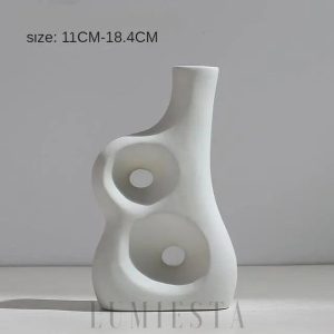 wm_7046610167601148081.jpg Elegancki biały ceramiczny wazon 12–14 cm
