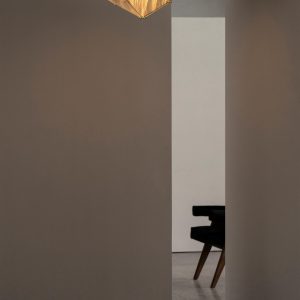 Lampa sufitowa Fragment 06, chrom, szkło