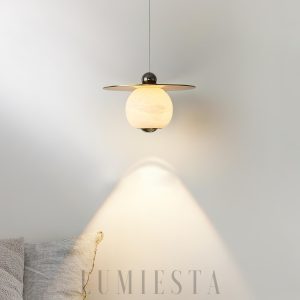 wm_7110791605980165787.jpg Flavas - Elegancka lampa wisząca z alabastrem i mosiądzem