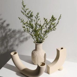 Stylowa lampa stołowa ceramiczna do dekoracji wnętrz