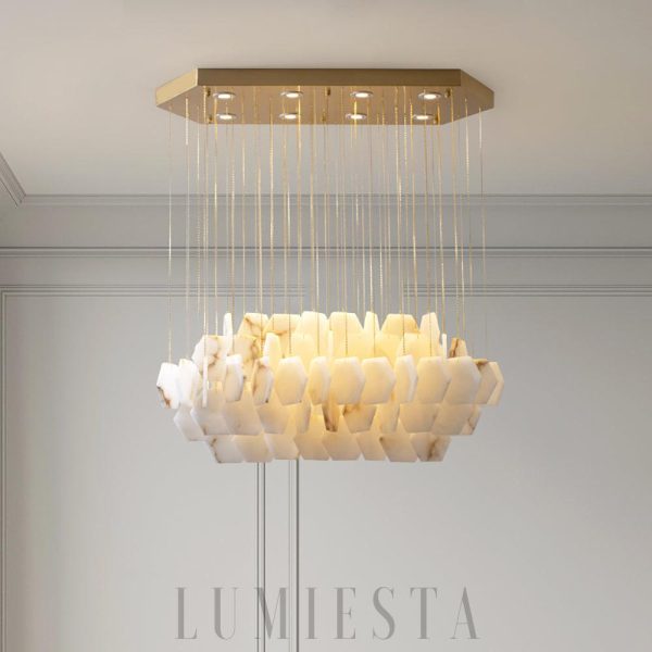 Milke - lampa wisząca w organicznym kształcie