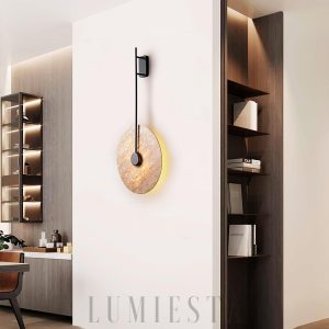 wm_750864228972568621.jpg Carthage - Travertynowy dysk ścienny 30 cm (Ciepła/Zimna)