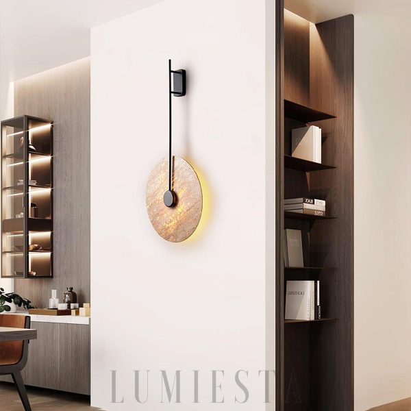 wm_750864228972568621.jpg Carthage - Travertynowy dysk ścienny 30 cm (Ciepła/Zimna)