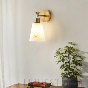 wm_7529559252126660810.jpg Galapagos - Kinkiet stożkowy alabastrowy, kolory, 12×25 cm