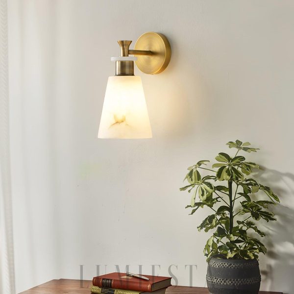 wm_7529559252126660810.jpg Galapagos - Kinkiet stożkowy alabastrowy, kolory, 12×25 cm