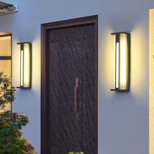 Lampa ścienna ogrodowa Bellamy Flair, ciepłe światło