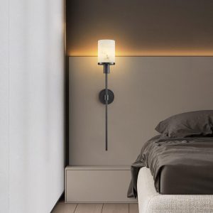 Tracie - Luksusowy kinkiet Alabaster 10×60 cm, różne kolory