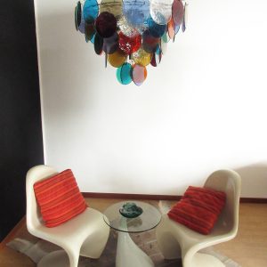 Elegancka żyrandol Murano w kolorze wielokolorowym 70cm