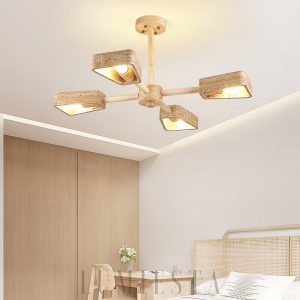 wm_8610097984210566562.jpg Geometryczny żyrandol Travertone z trawertynem i drewnem