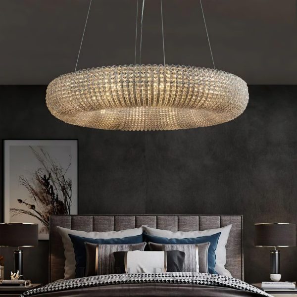 Serivia - Round Crystal Pendant Lamp