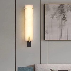 Tiles - Lampa ścienna Alabaster, nowoczesna - 54/66/86 cm