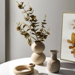 Stylowa lampa stołowa ceramiczna do dekoracji wnętrz