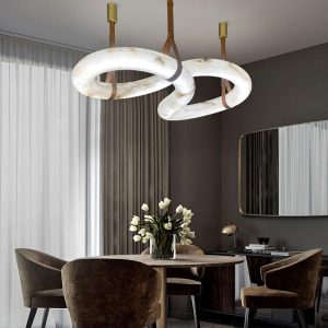 Lampa wisząca Infinity w stylu nowoczesnym oświetlenie LED