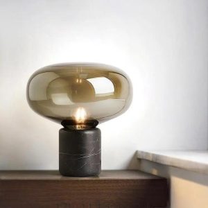 Marmoria - lampa stołowa w stylu postmodernistycznym