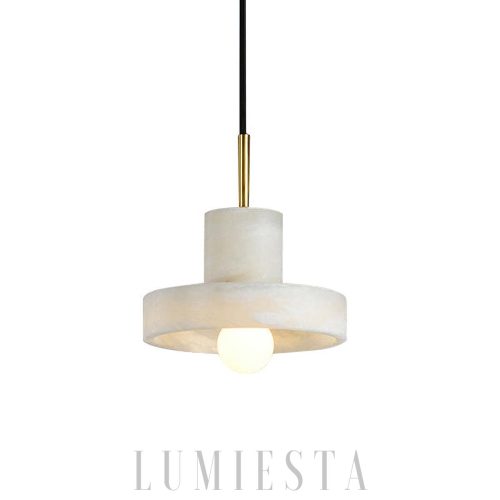 Lampa wisząca Universo ST w stylu alabastrowym 200cm