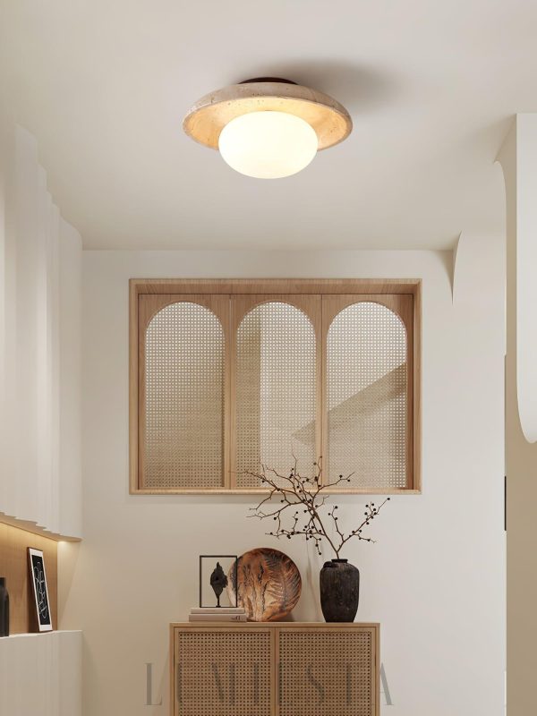 wm_9739551811126092292.jpg Travertine Lunaro - Lampa sufitowa w beżowym kolorze 25cm