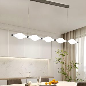 Lampa wisząca Italian Table Bar w kolorze czarnej perły