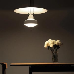 Nowoczesna lampa wisząca Saliscendi Ø63 cm – wybór kolorów