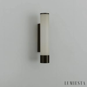 Nakki - alabastrowy kinkiet minimalistyczny o wysokości 25/32 cm