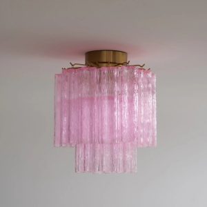 Sorrento - lampa sufitowa glamour ze szklanymi kloszami, widok całej formy