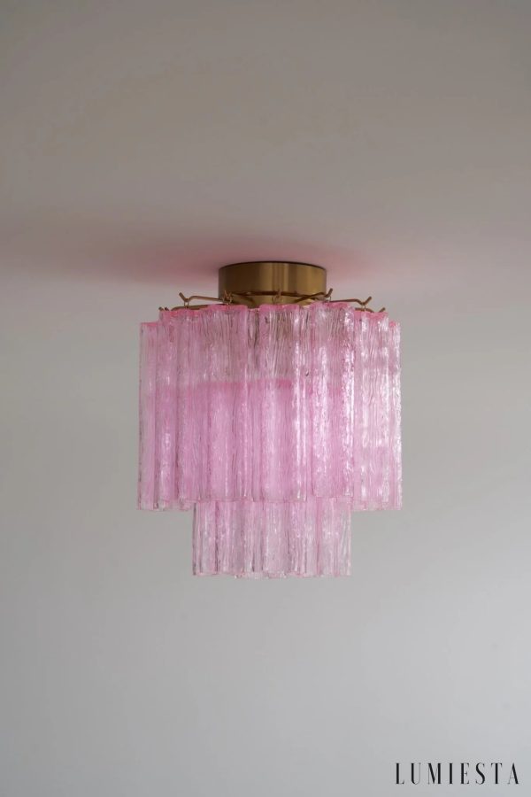 Sorrento - lampa sufitowa glamour ze szklanymi kloszami, widok całej formy