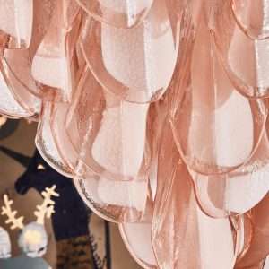 Venere - lampa wisząca w nowoczesnej formie, pełny widok konstrukcji