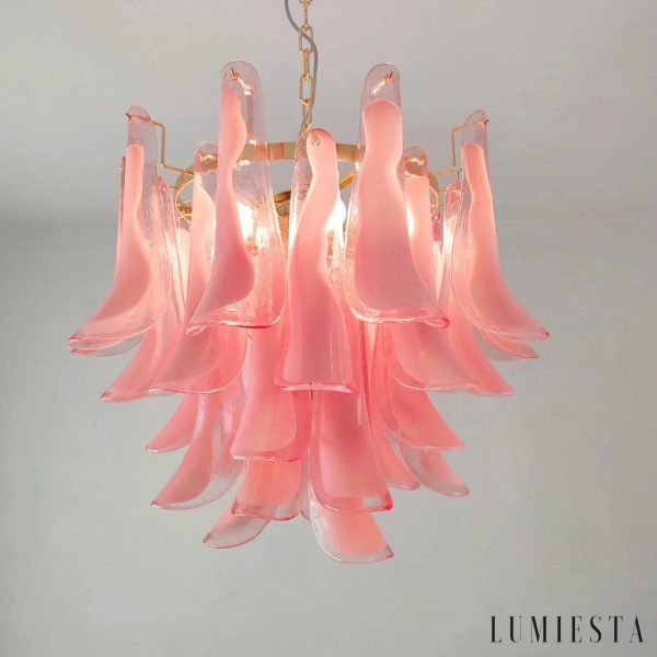 Vesta - lampa wisząca z metalowym wykończeniem w niklu, detal mocowania