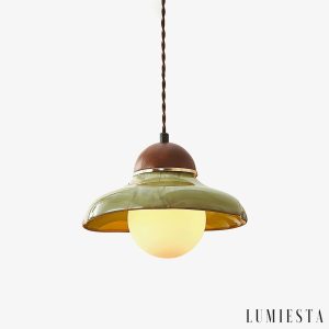 Cannia - lampa wisząca ceramiczna Ø 22–23 cm